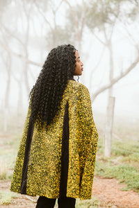 Longline cape blazer outlet